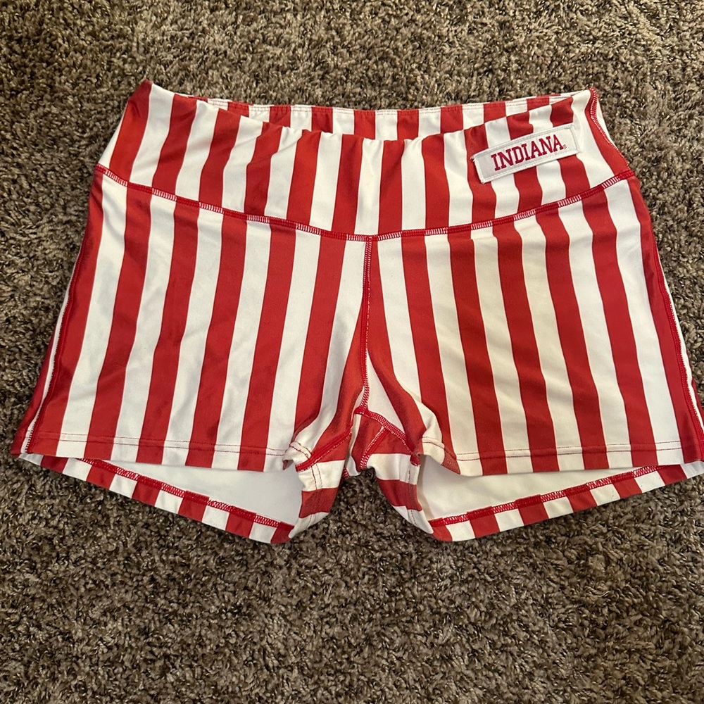 Indiana University (IU) Spandex Shorts